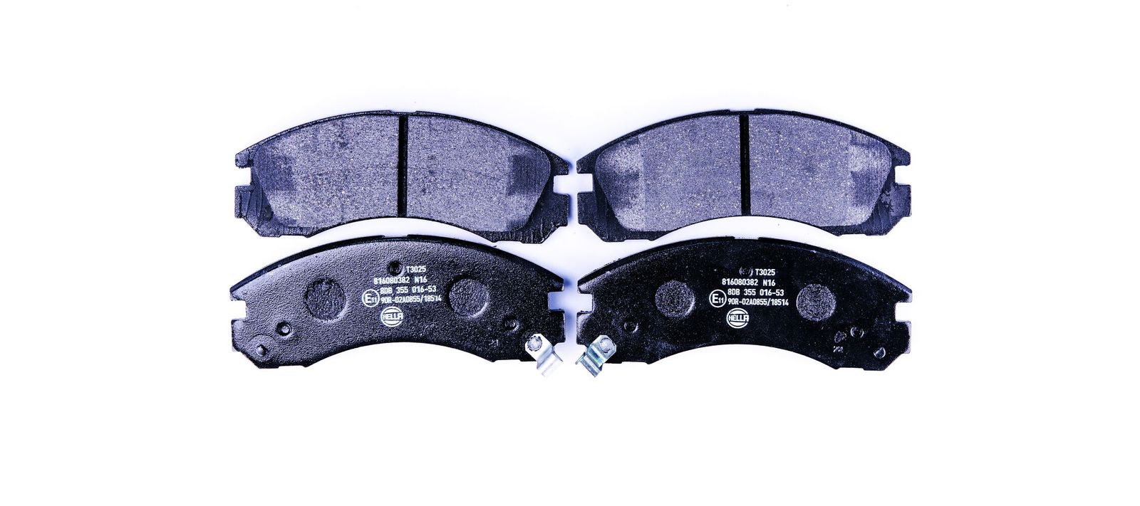 HELLA 8DB 355 016-531 Brake pad set, disc brake