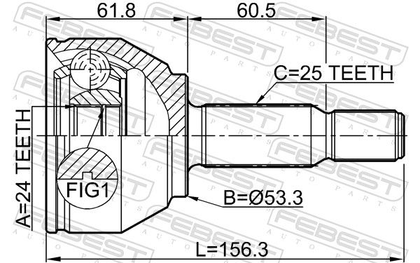 Joint Kit, drive shaft-1