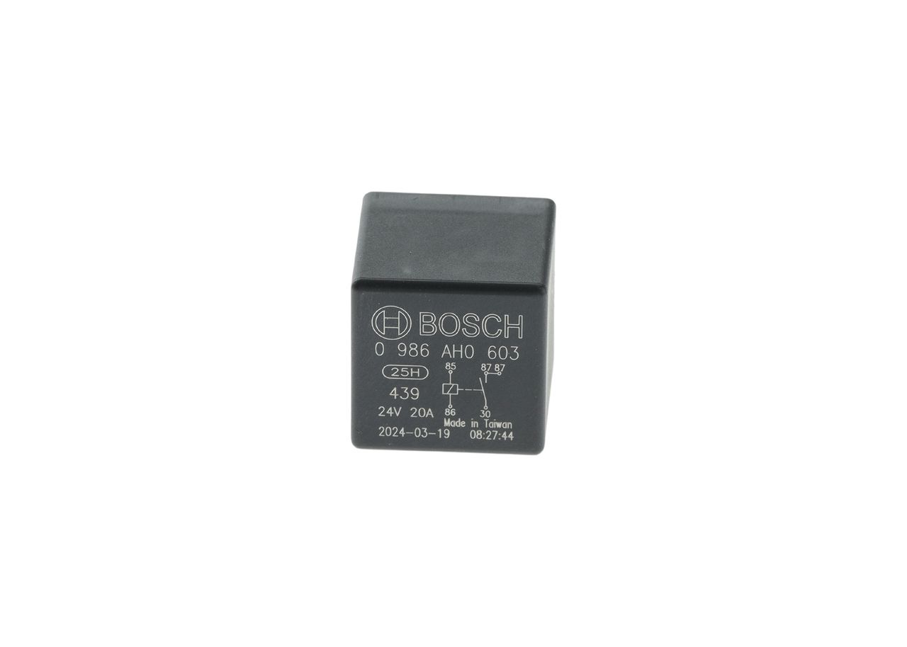 BOSCH 0 986 AH0 603 Relė, pagrindinė srovė