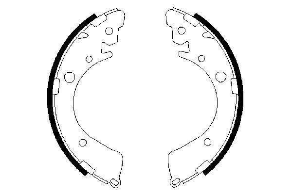 Brake Shoe Set-4