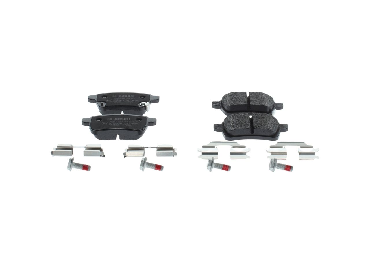 BOSCH 0 986 494 747 Brake pad set, disc brake