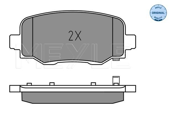 Brake Pad Set, disc brake-1