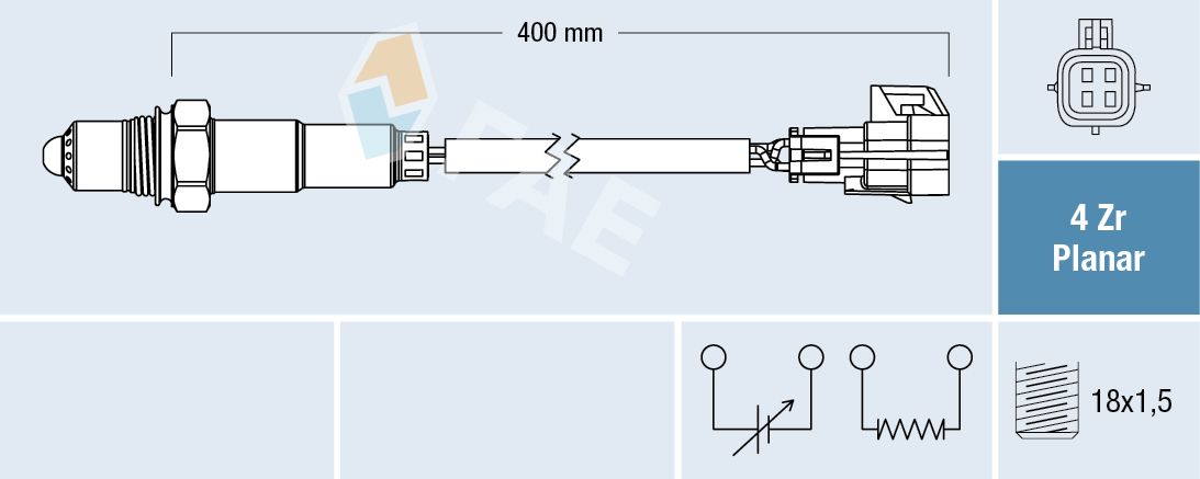 FAE 77778 Oxygen sensor