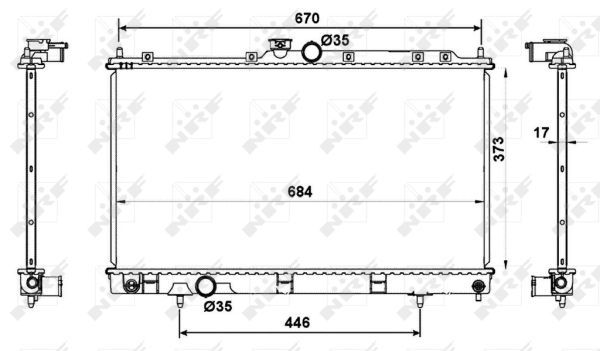 Radiator, engine cooling-6