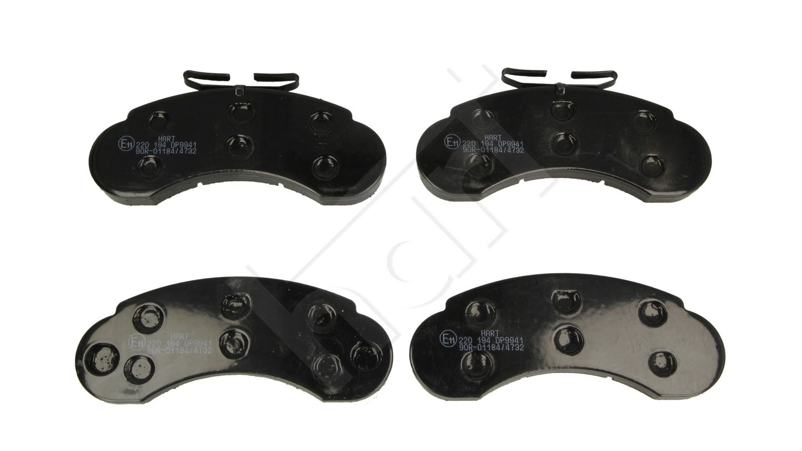 HART 220 194 Brake pad set, disc brake