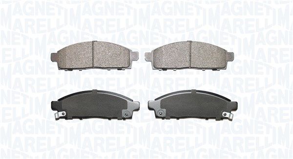 MAGNETI MARELLI 363916060882 Brake pad set, disc brake