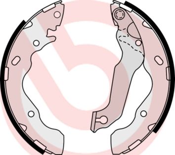 BREMBO S 30 511 Brake shoe set