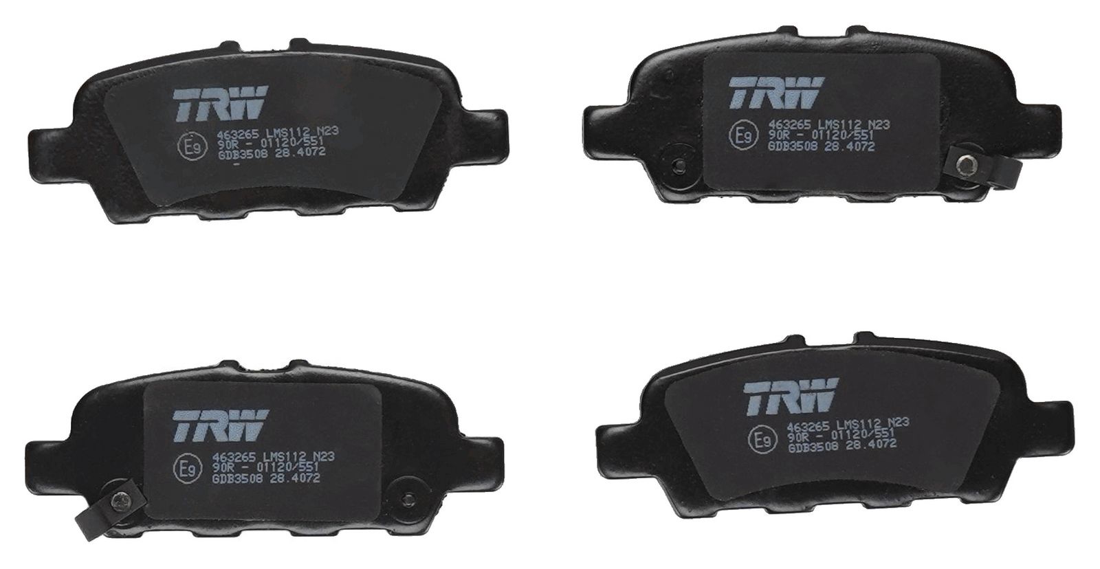 Brake Pad Set, disc brake-1