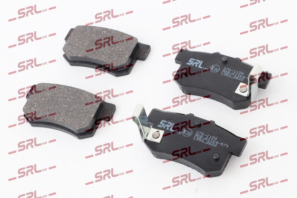 SRLINE S70-1124 Brake pad set, disc brake
