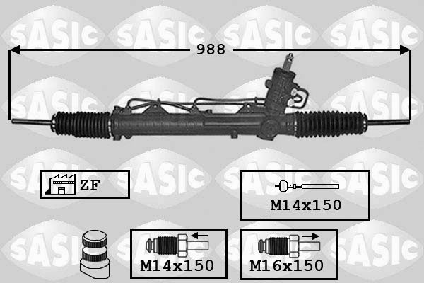 SASIC 7006013 Steering gear