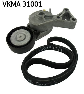 SKF VKMA 31001 V-ribbed belt set
