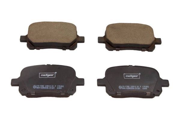 MAXGEAR 19-1392 Brake pad set, disc brake
