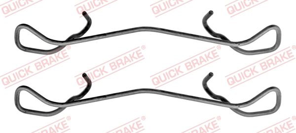 QUICK BRAKE 109-1189 Accessory kit, disc brake pad