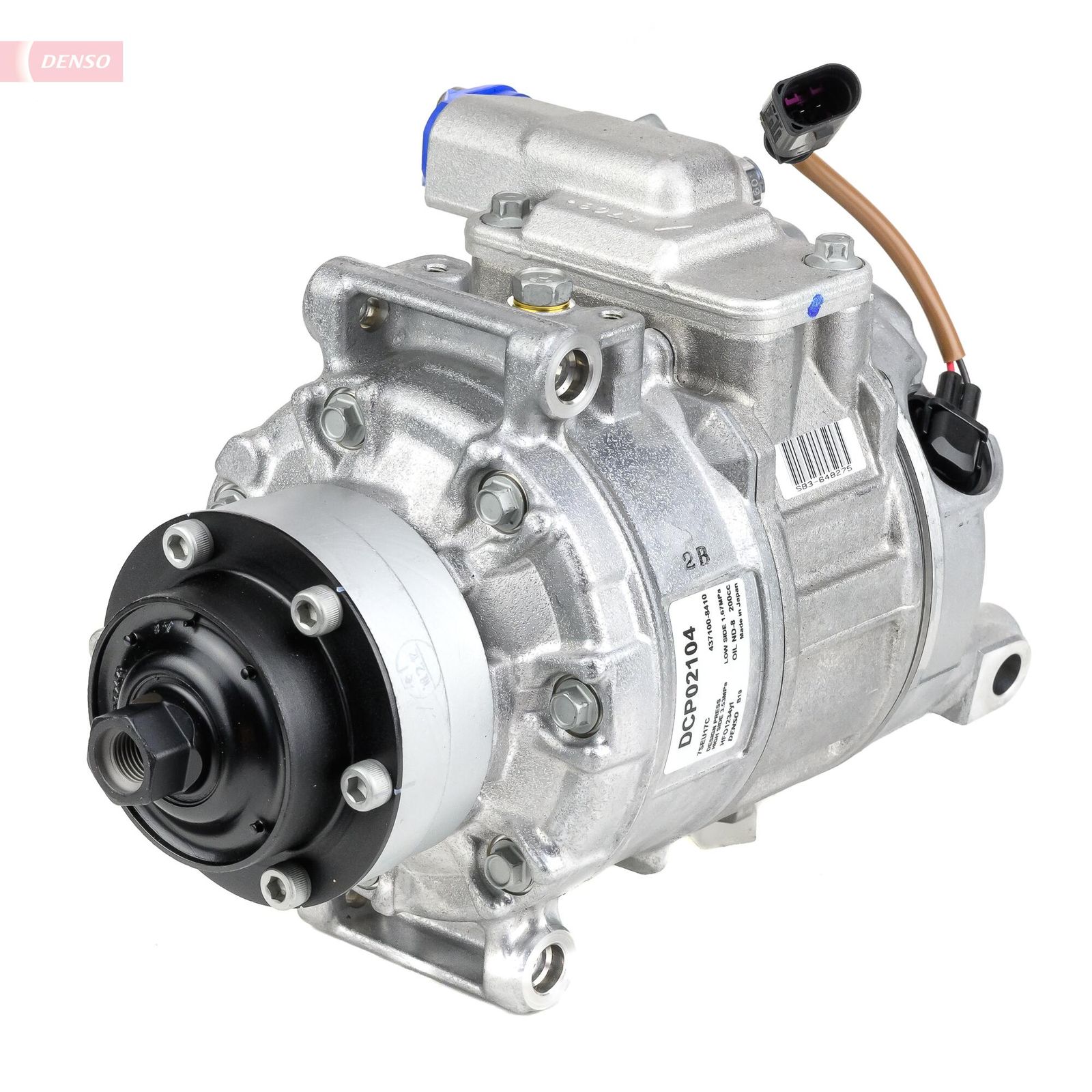 DENSO DCP02104 Compressor, air conditioning