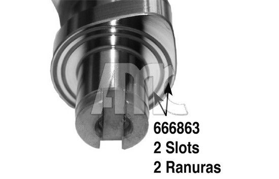 AMC 666863 Camshaft