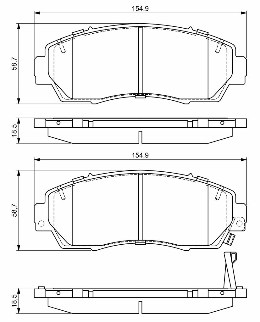 Brake Pad Set, disc brake-7