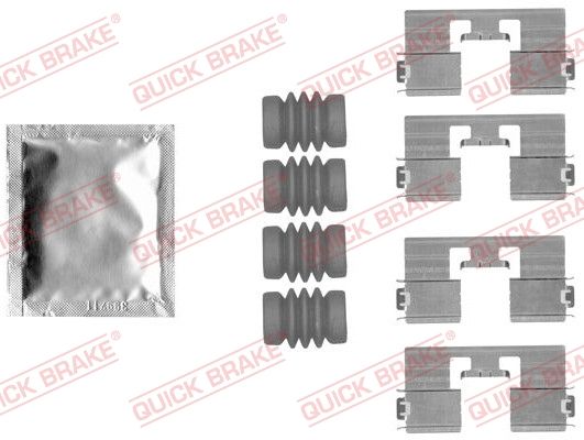 Accessory Kit, disc brake pad
