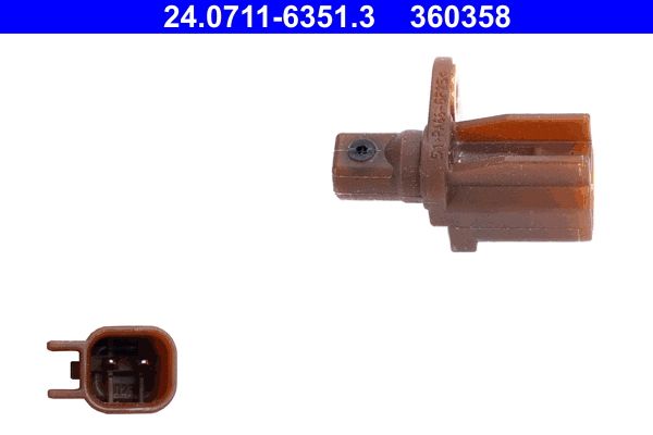 ATE 24.0711-6351.3 Sensor, wheel speed