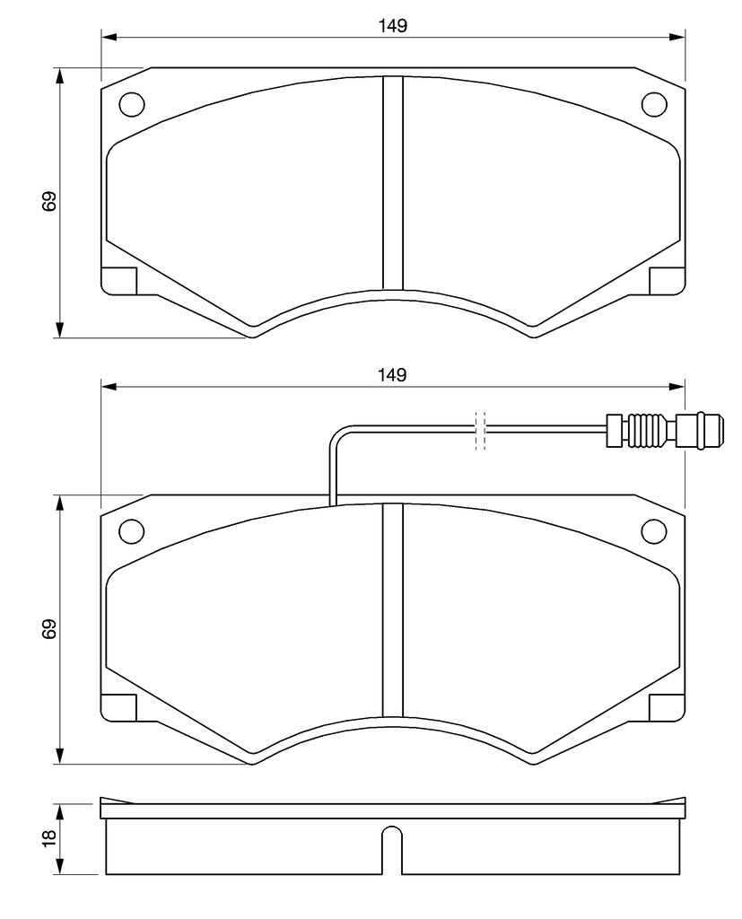Brake Pad Set, disc brake-6