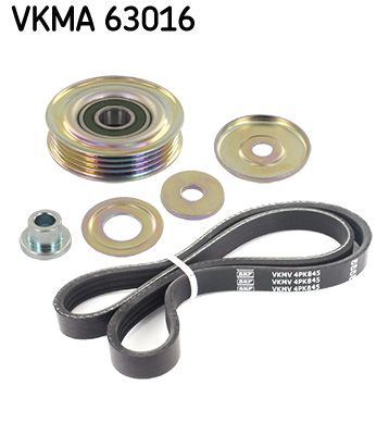 SKF VERTEVO VKMA 63016 V-ribbed belt set