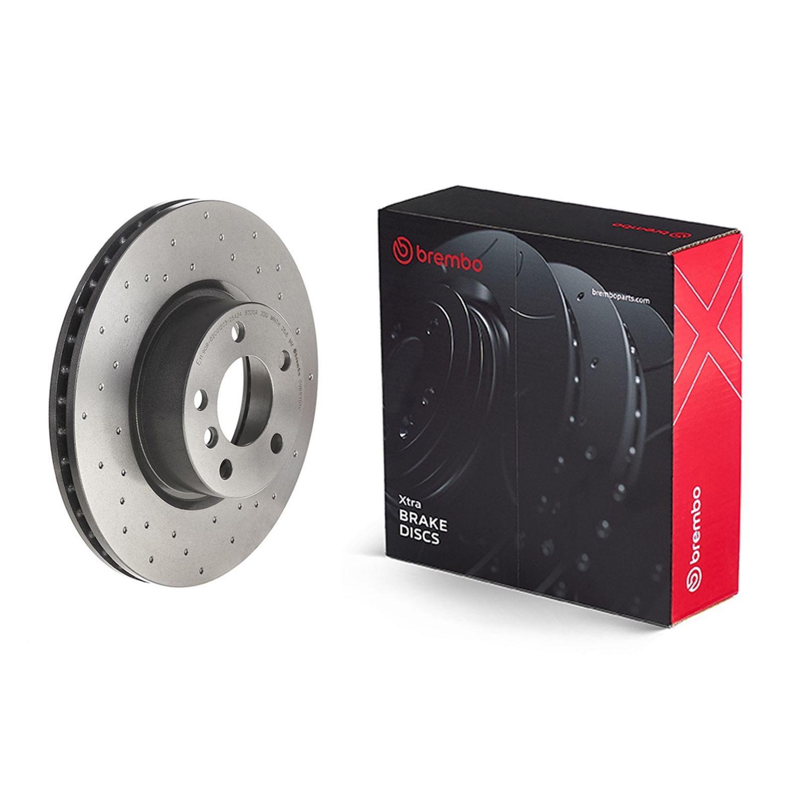 BREMBO 09.B570.1X Brake disc