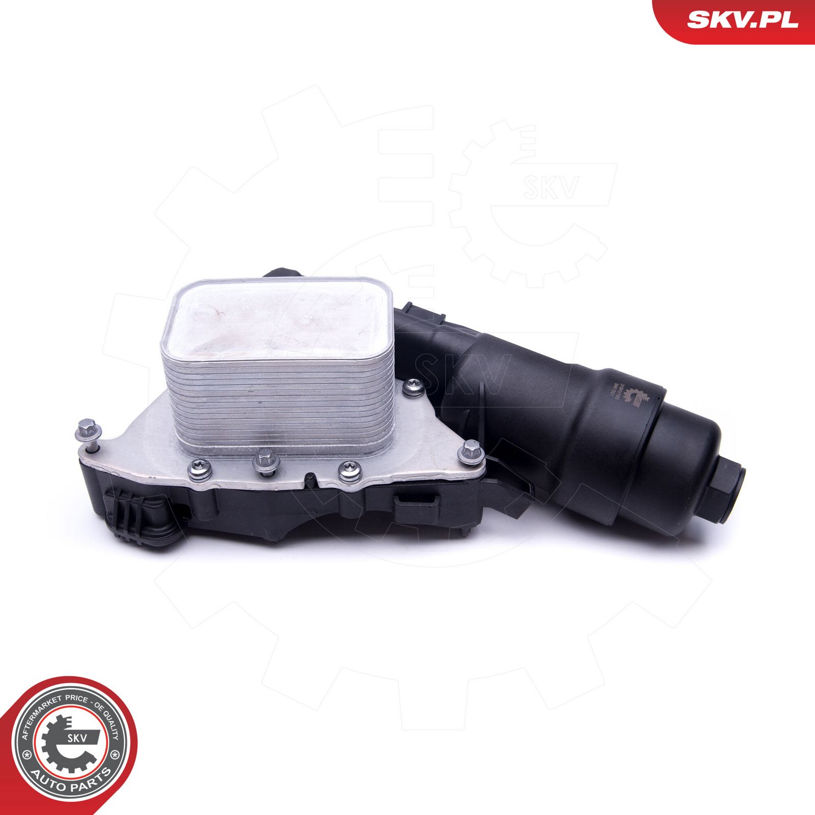 Oil Cooler, engine oil-5