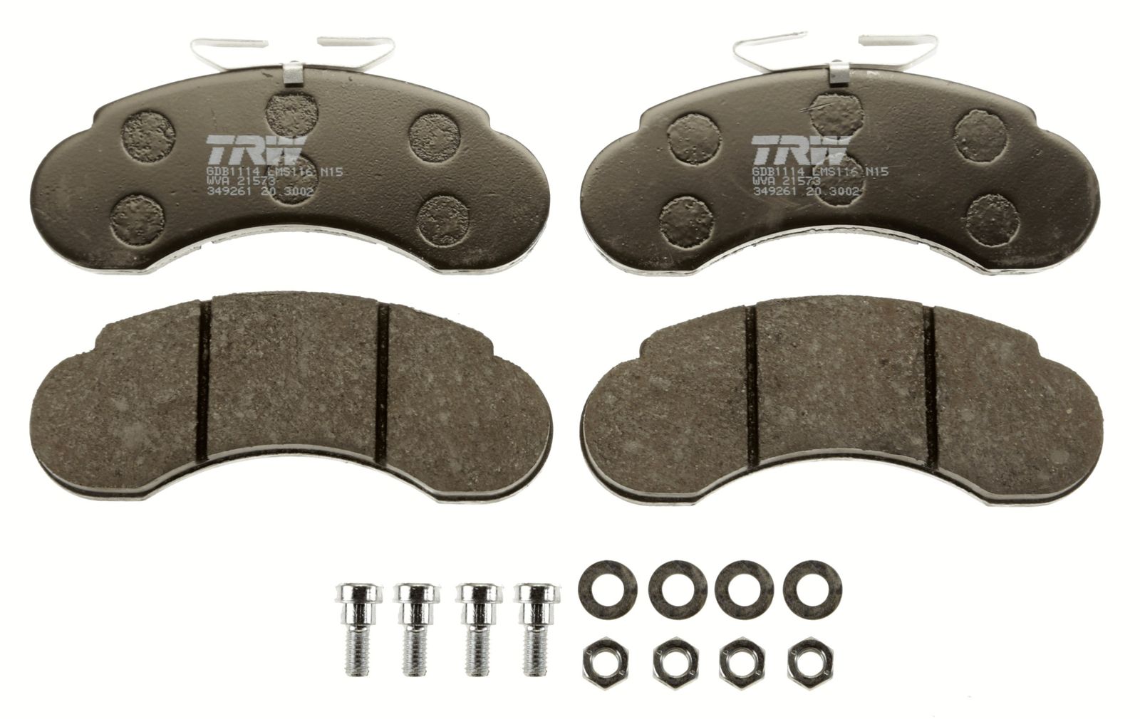 Brake Pad Set, disc brake-1
