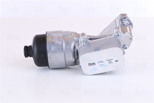 NISSENS 90703 Oil cooler, engine oil