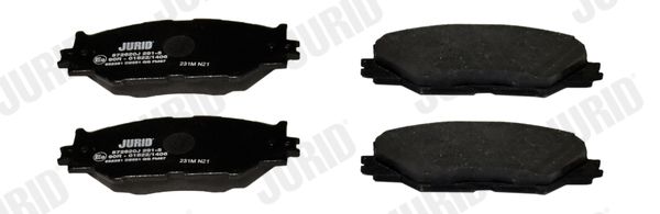 stabdžių trinkelių rinkinys, diskinis stabdys