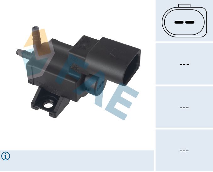 FAE 56060 Egr valve, exhaust control