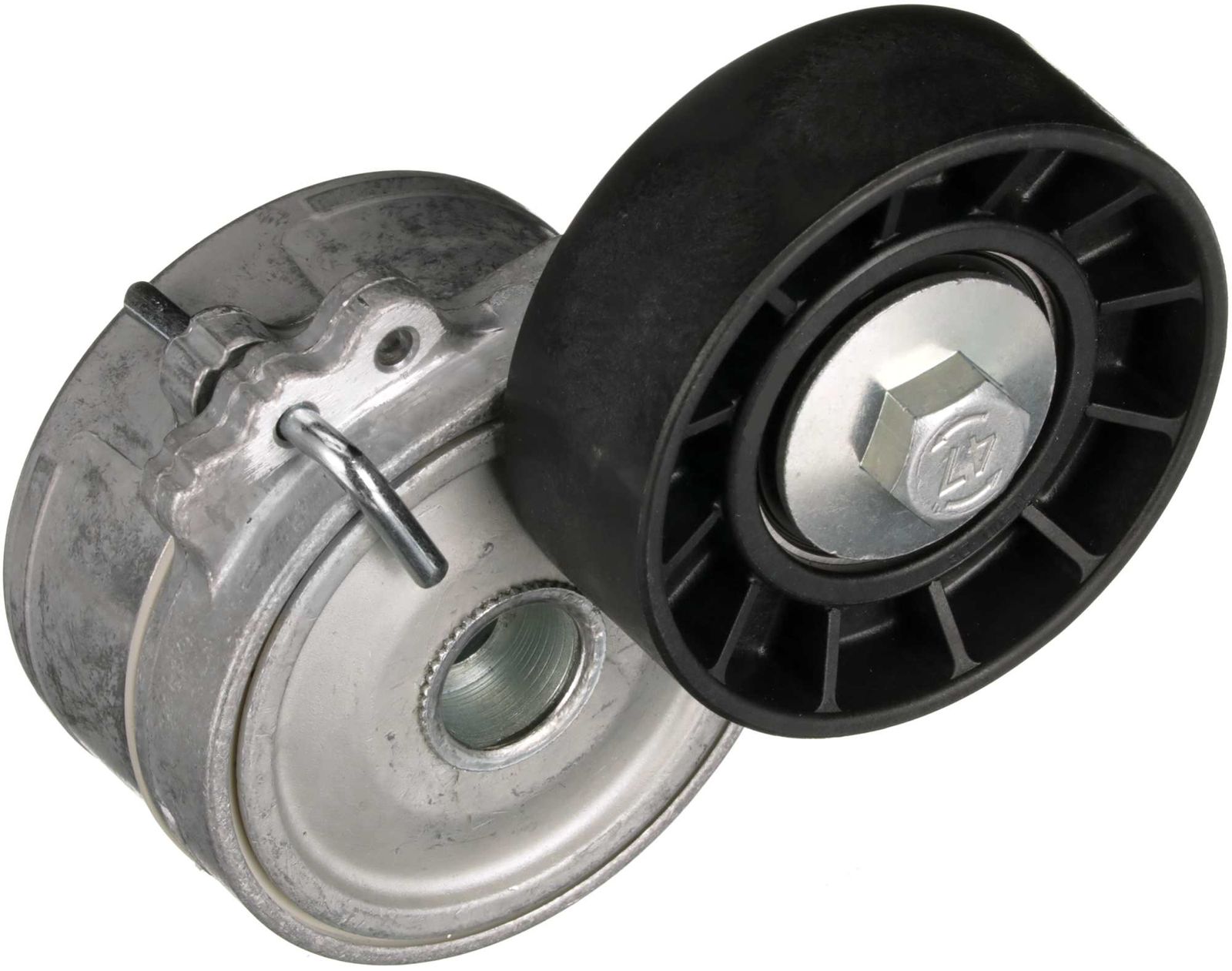 GATES T38392 Belt tensioner, v-ribbed belt