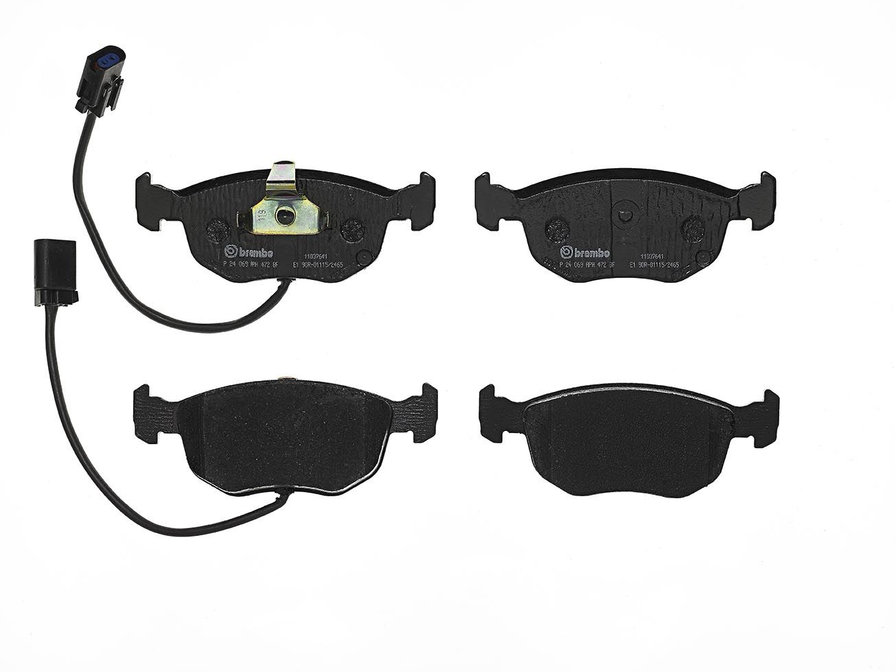 BREMBO P 24 069 Brake pad set, disc brake