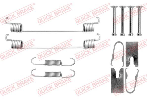 QUICK BRAKE 105-0040 Accessory kit, brake shoes