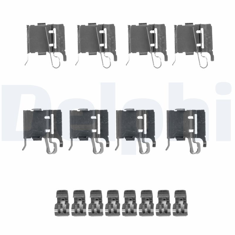 DELPHI LX0491 Accessory kit, disc brake pad