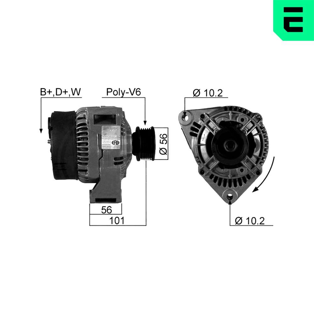 ERA 210187A Alternator