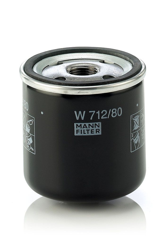 MANN-FILTER W 712/80 Oil filter