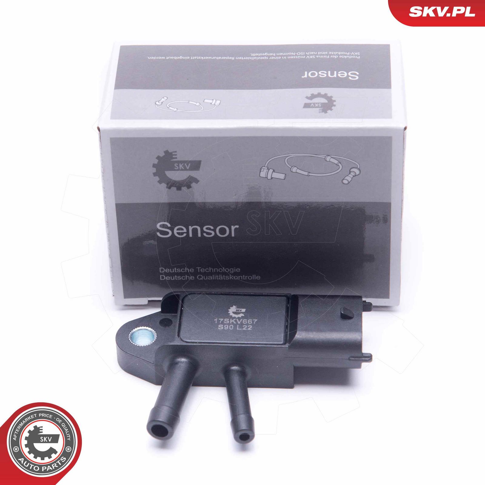 Sensor, exhaust pressure-3