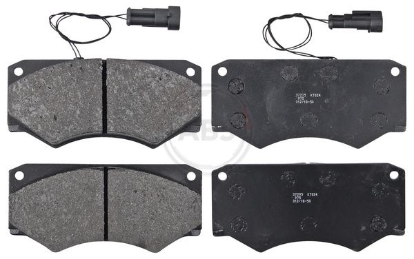 A.B.S. 37295 Brake pad set, disc brake