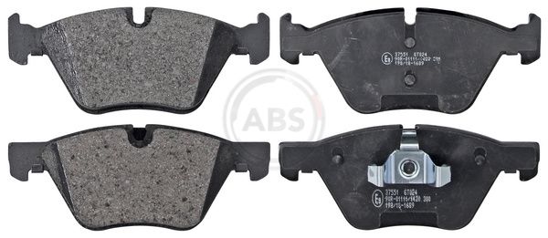 A.B.S. 37551 Brake pad set, disc brake