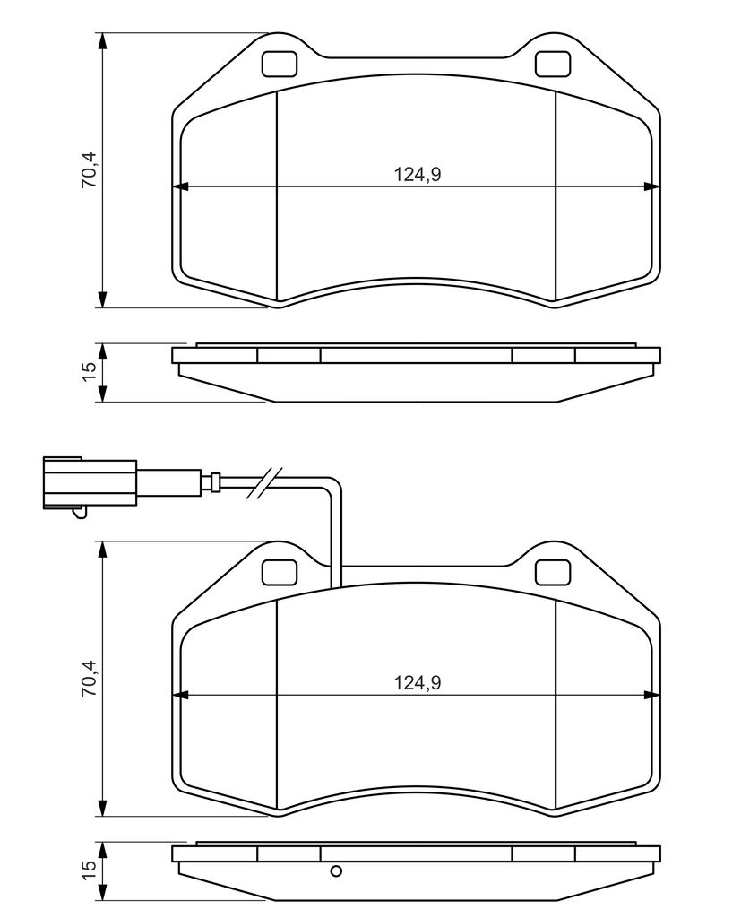 Brake Pad Set, disc brake-7