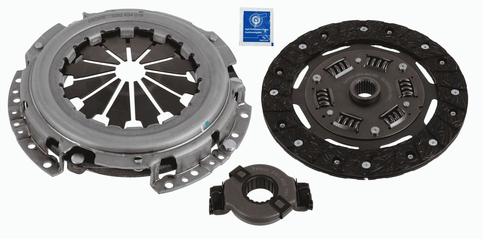 SACHS 3000 951 672 Clutch kit