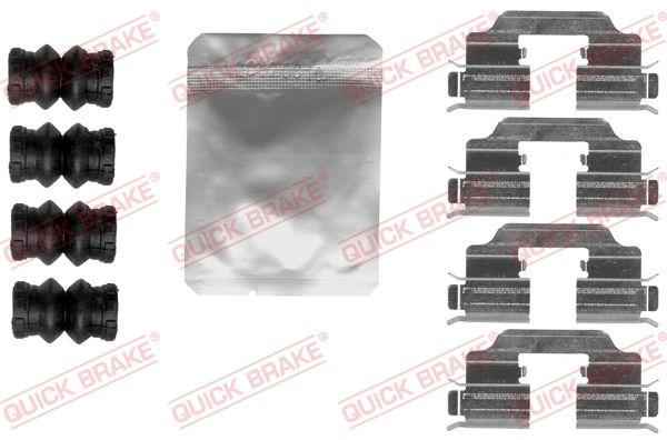 QUICK BRAKE 109-1832 Accessory kit, disc brake pad