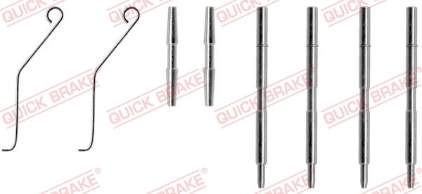 Accessory Kit, disc brake pad