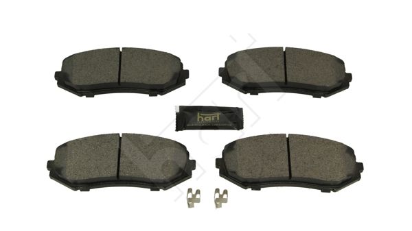 HART 260 753 Stabdžių trinkelių rinkinys, diskinis stabdys