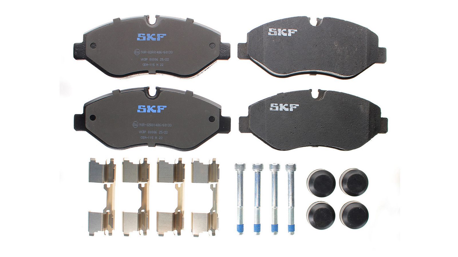 SKF VERTEVO VKBP 80006 Brake pad set, disc brake