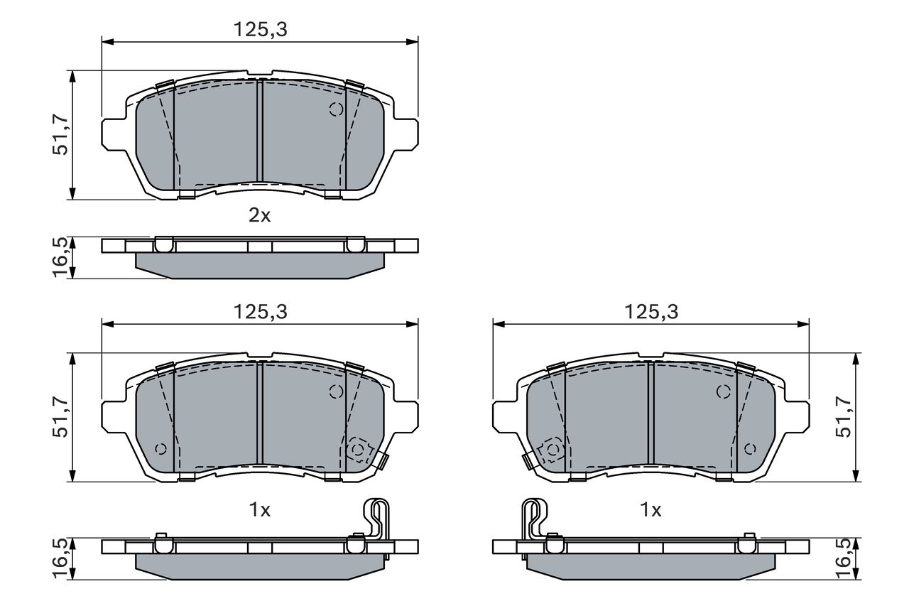 Brake Pad Set, disc brake-4