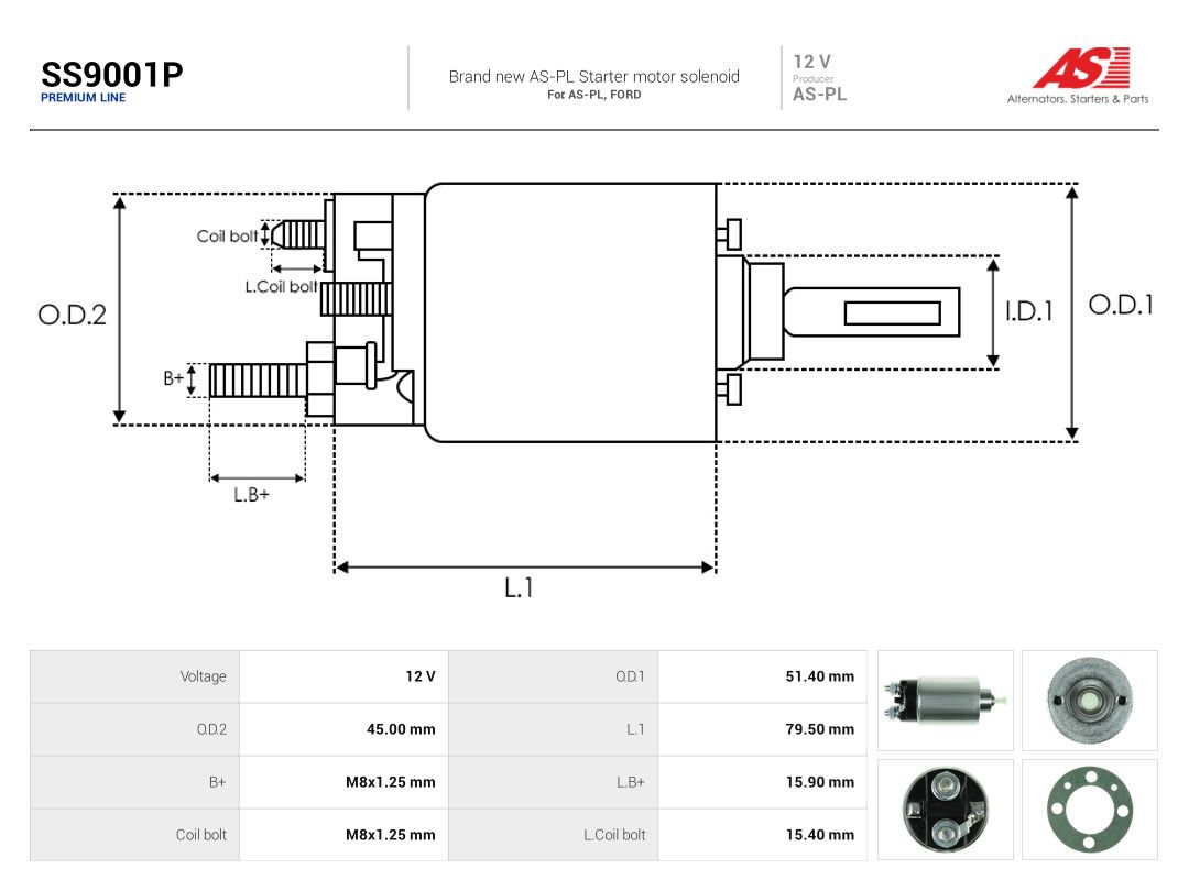 Solenoid Switch, starter-4