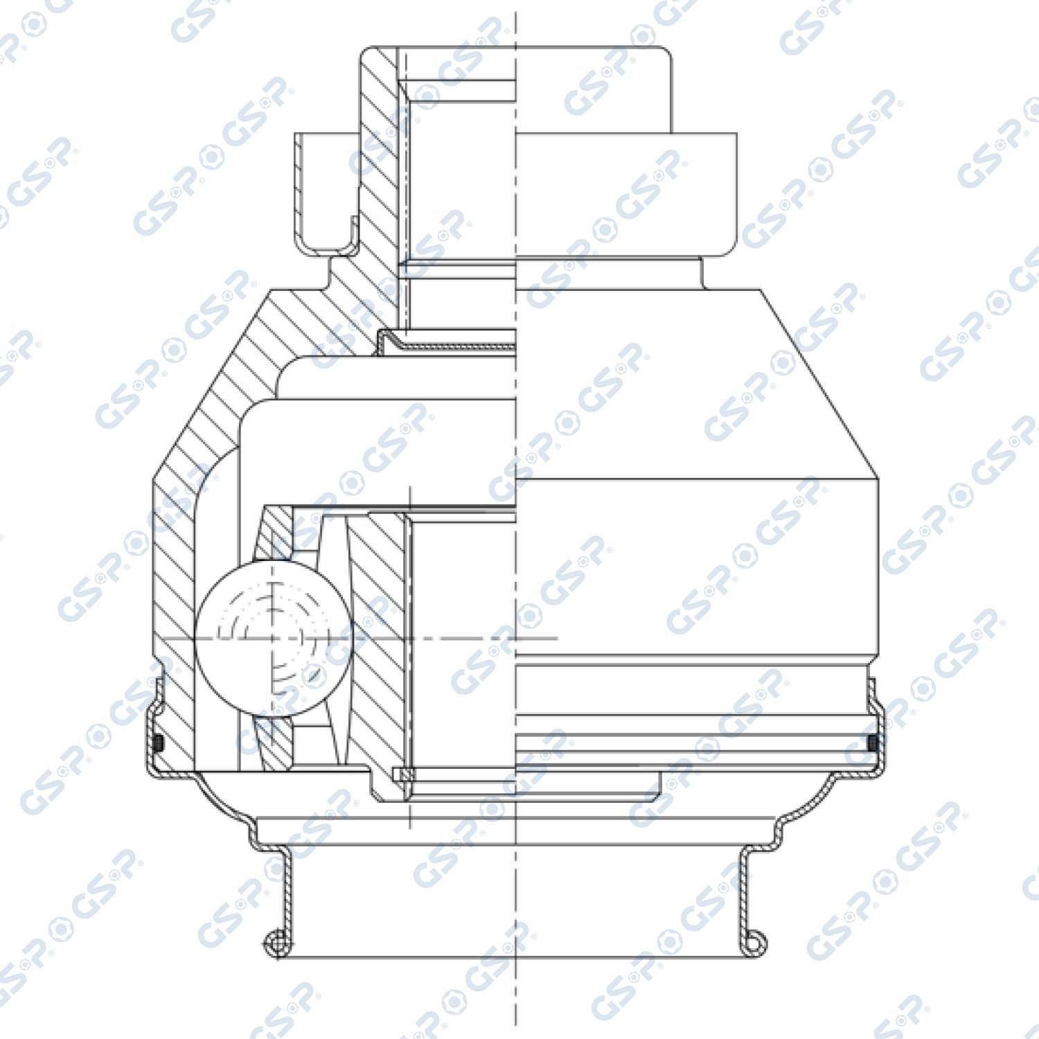 GSP 603652 Joint kit, drive shaft