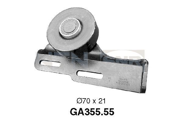 SNR GA355.55 Belt tensioner, v-ribbed belt
