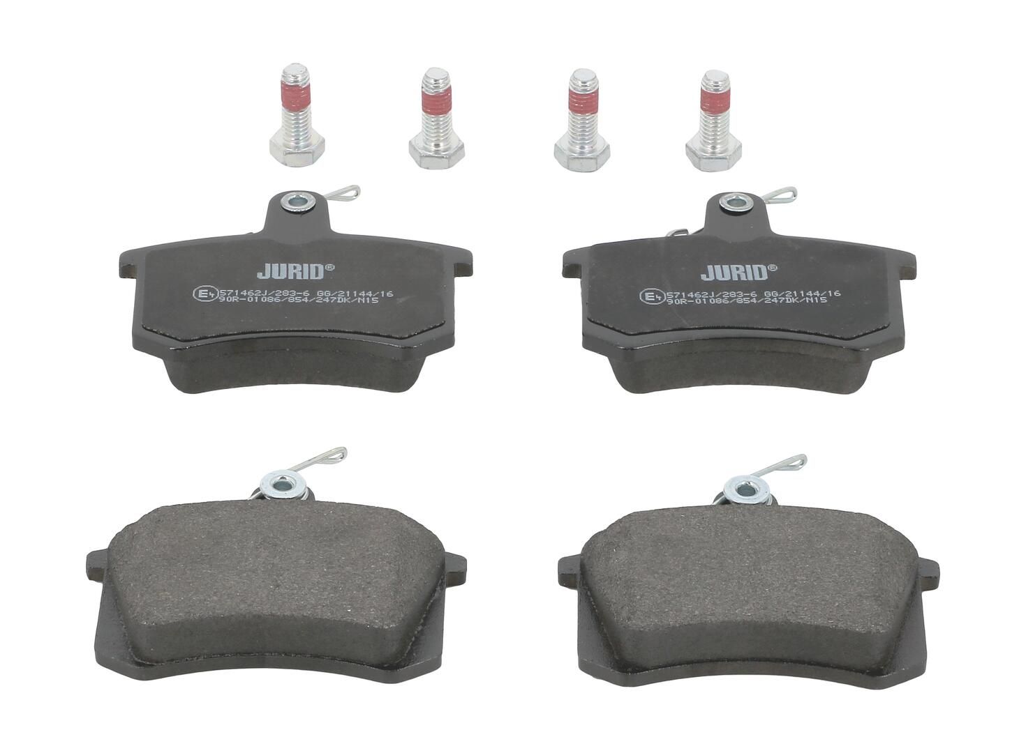 JURID 571462J Brake pad set, disc brake